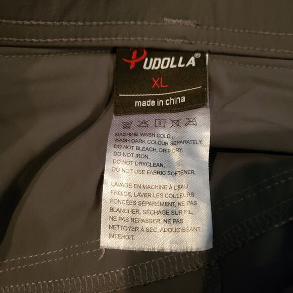 Pudolla Athletic Pants Track Lightweight Grey - XL - Picture 5 of 5